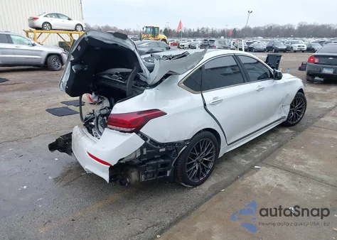 2018 Genesis G80 3.3T Sport from USA, damaged, VIN KMHGN4JB8JU222329